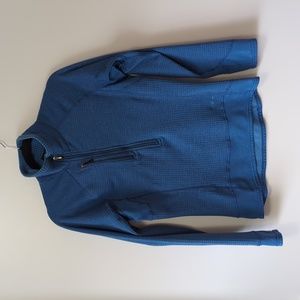 Women's Blue Quarter-Zip Sweater